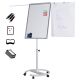 Jago Flipchart tabuľa s guľatou základňou - 60 x 90 cm