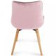 MIADOMODO sada prešívaných jedál. stoličiek, ružová, 2 ks