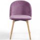 MIADOMODO sada jedálenských stoličiek, fialové, 6 ks