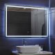 AQUAMARIN kúpeľňové zrkadlo s LED osvetlením, 120 x 80 cm