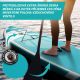 Physionics nafukovací paddleboard, 366 x 80 x 15 cm, mentol