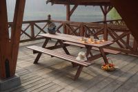 Záhradný drevený set PIKNIK FSC