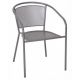 Záhradné kovové kreslo ZWMC-32