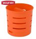 Odkapávač na příbory KULATÝ - oranžový CURVER