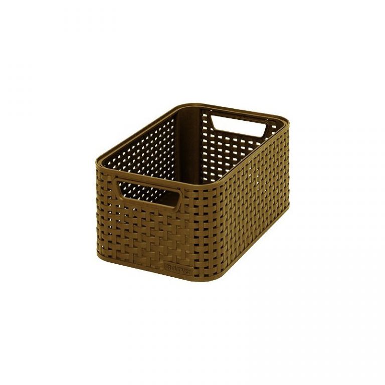 Obrázok CURVER Úložný box RATTAN Style2  S - tm.mocha