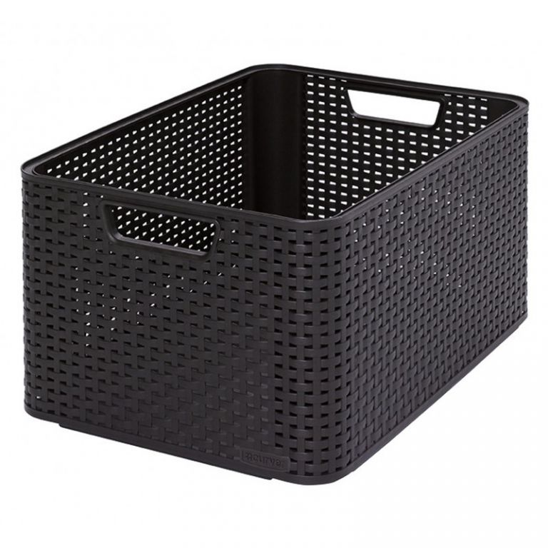 Obrázok CURVER - Úložný box RATTAN Style2 - L - hnedá