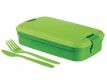 Svačinový box LUNCH & GO box - zelený