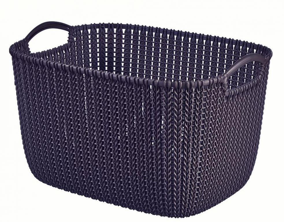 Obrázok KNIT košík 19L - fialový