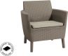 Záhradný polyratanový set SALEMO 3 seater - cappucino