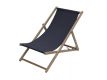 Záhradné drevené lehátko Bahama - GRAFIT