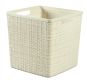 Košík JUTE- kocka - béžová