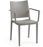 Kreslo MOSK ARMCHAIR, 82 x 57 x 56 cm, sivá farba