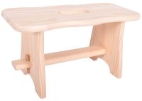 TIROLO Stolička, drevená